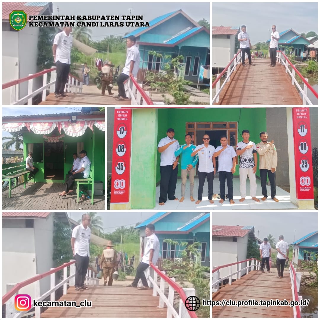 Plt. Camat Candi Laras Utara Kunjungan ke Desa sungai Puting